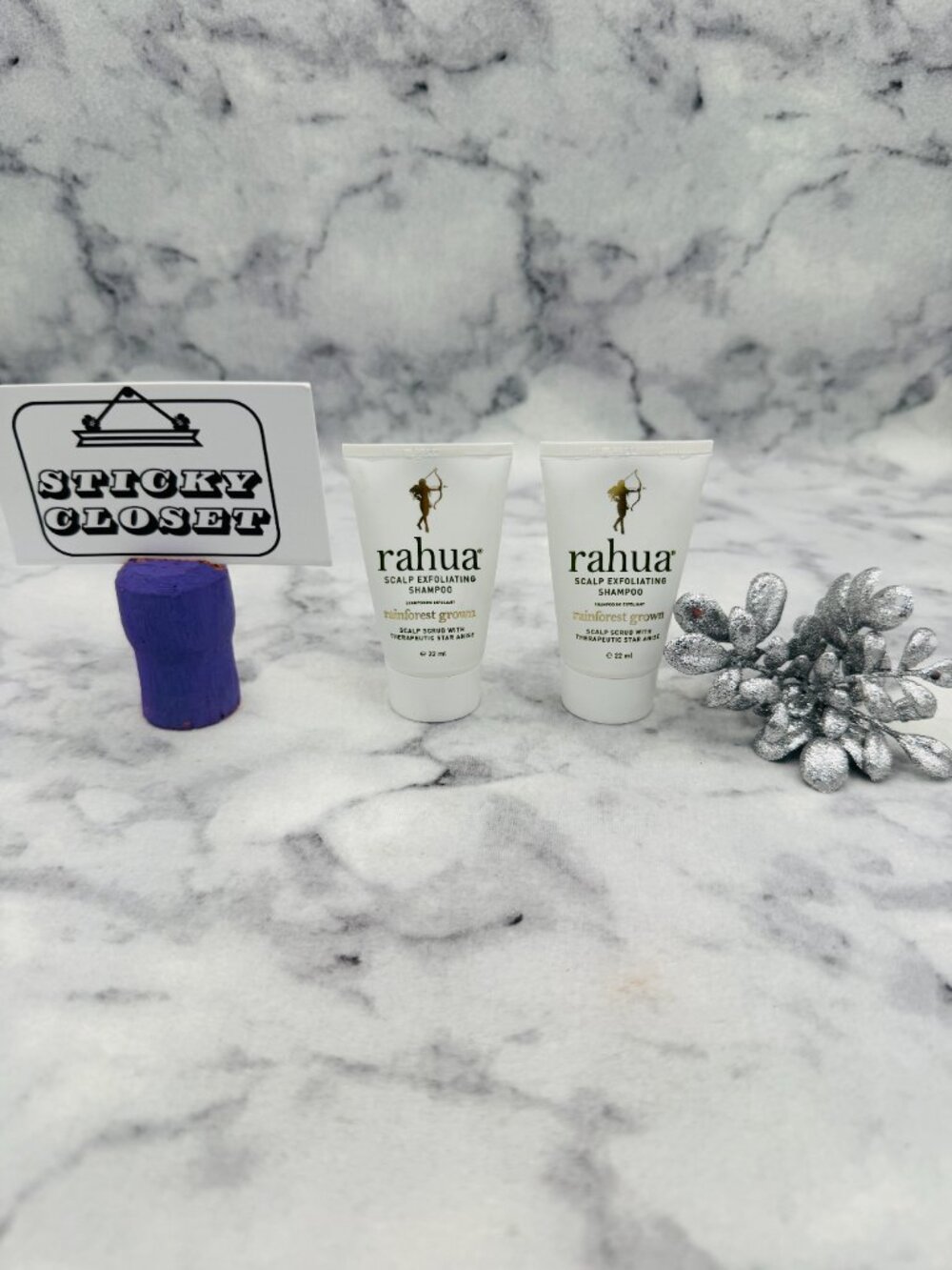 Rahua Haircare Gift Set-Scalp Exfoliating Shampoo All Hair,Travel,2x22ml-2pc-NEW